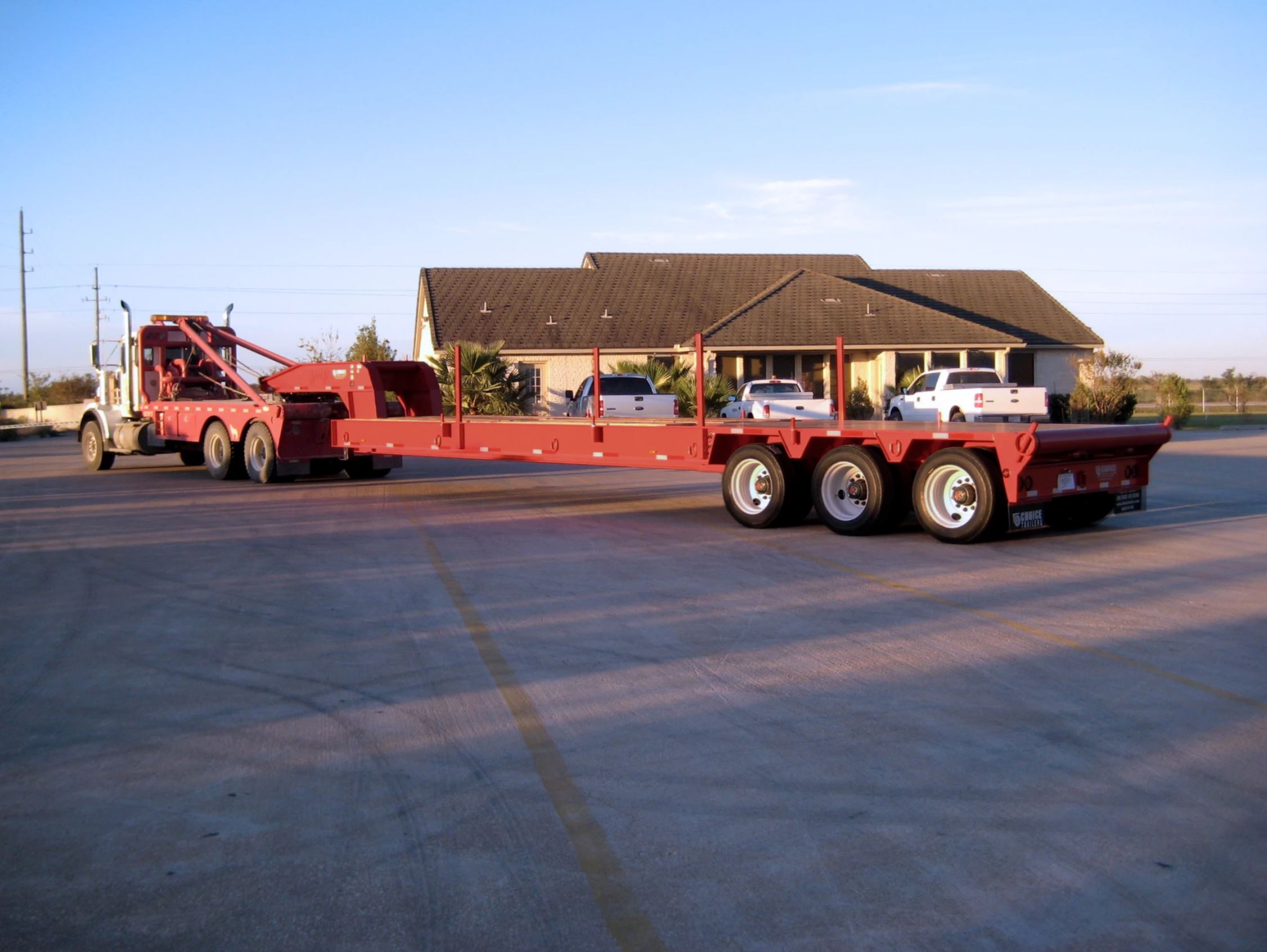 Custom Oil Field Trailers
