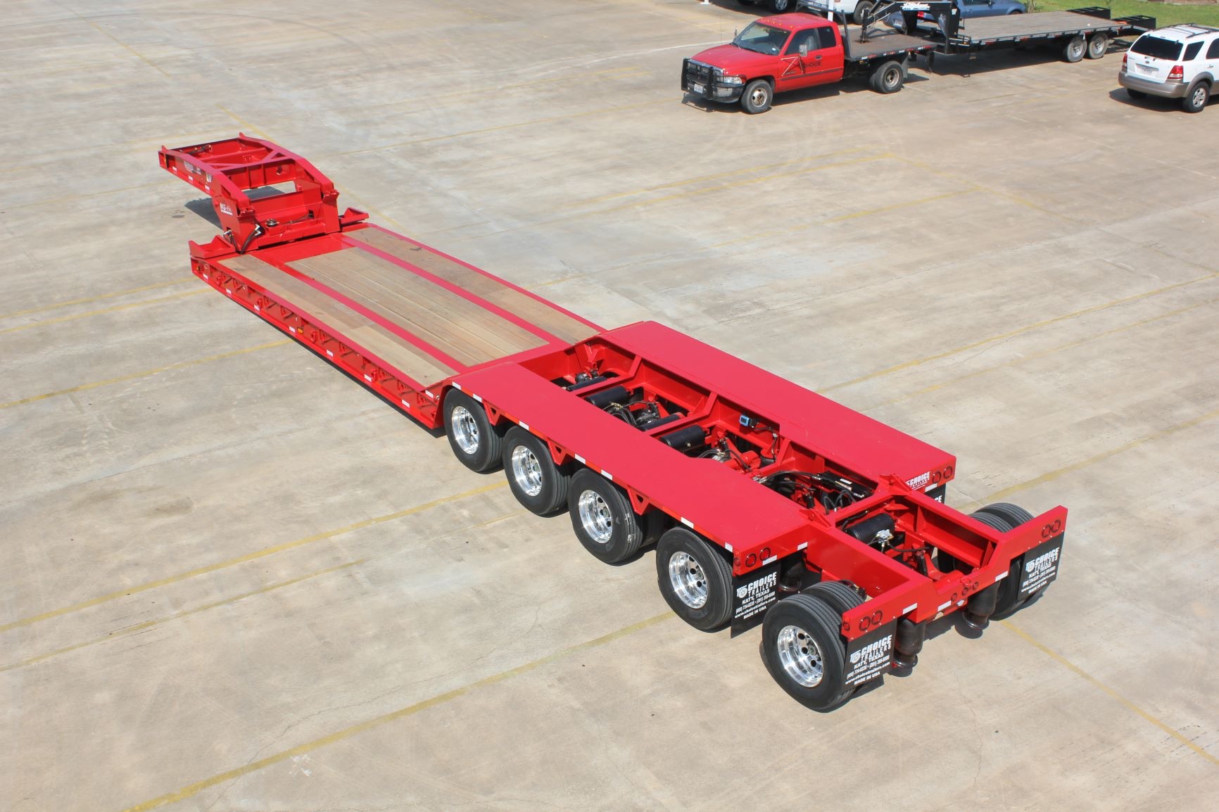 Custom Oil Field Trailers