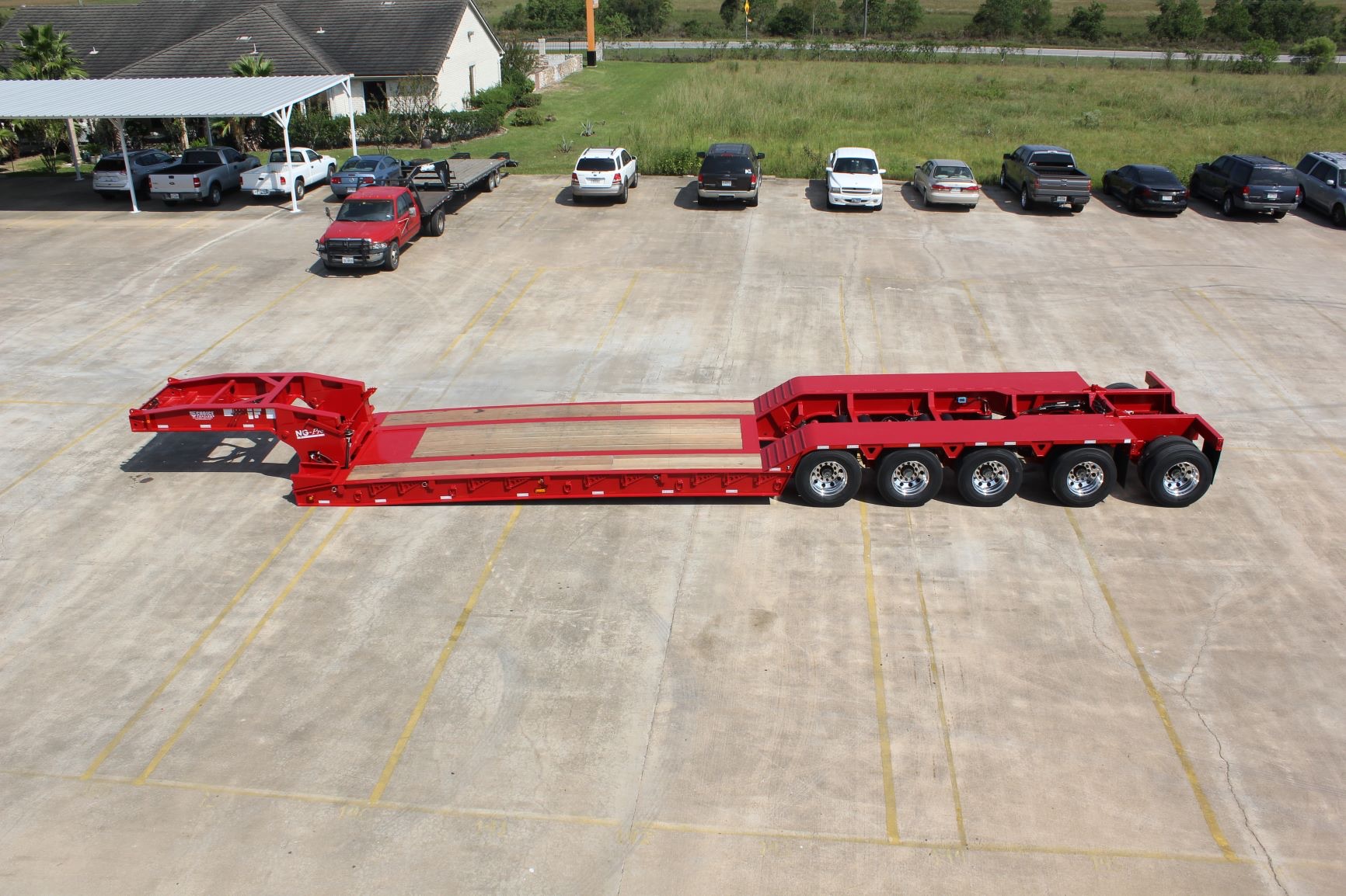 Custom Oil Field Trailers